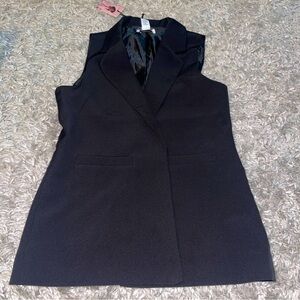 Vest for women, Black Sz M